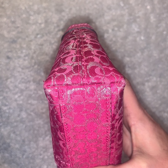 Coach Glitter Letter Clutch Purse - Picture 4 of 11